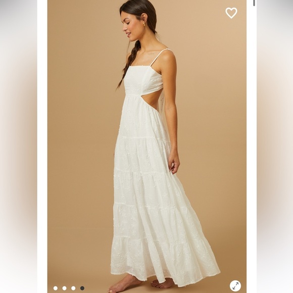 New with tags Altar’d state Juliet embroidered maxi dress - Picture 3 of 3